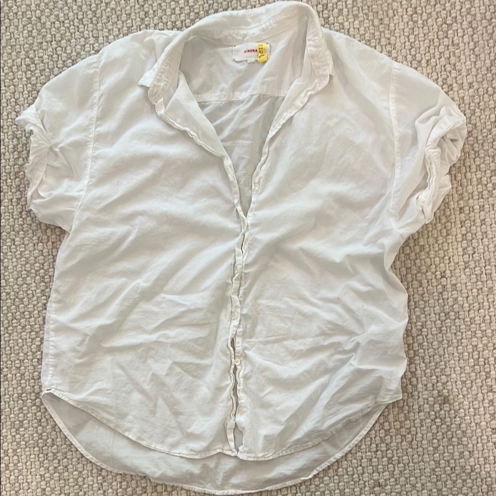 White Button-Up Shirt